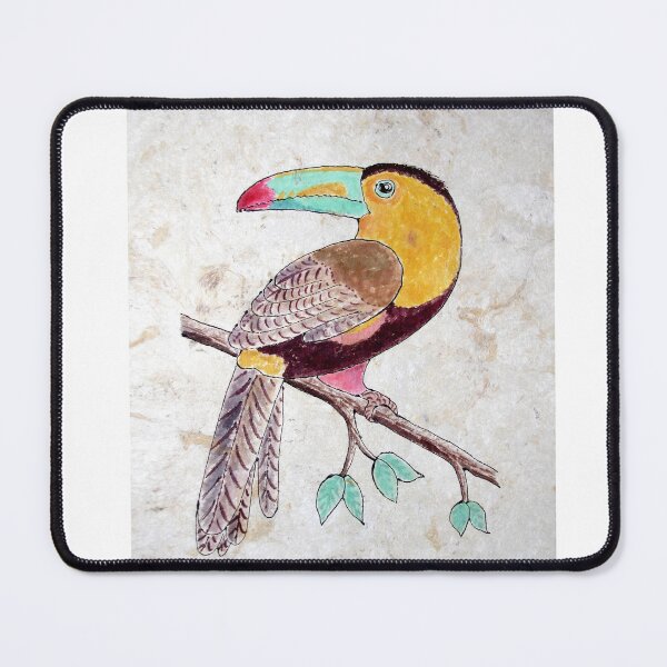 Item preview, amate toucan designed and sold by Lacambalam.