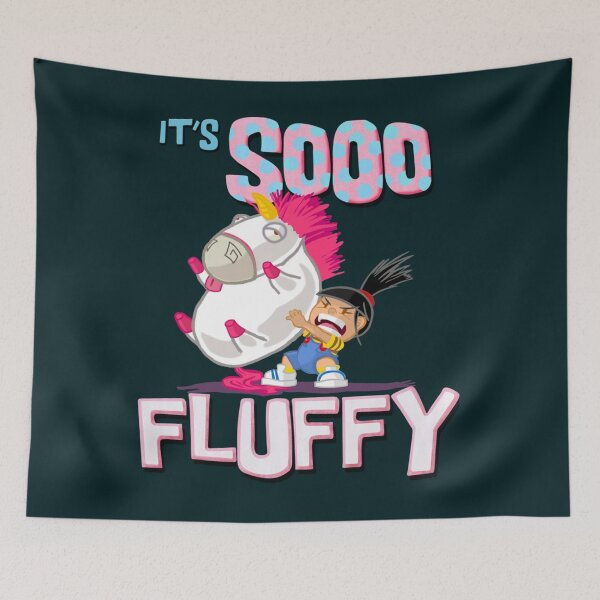 Item preview, Despicable Me Fluffy Unicorn   designed and sold by MarlEricksen.