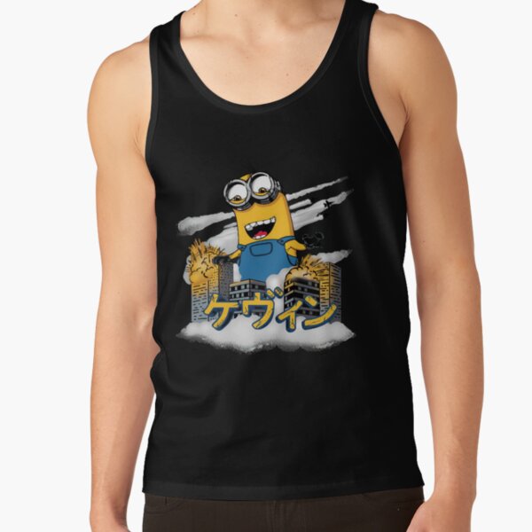 Men's Despicable Me Gru Supervillain Moon Tank Top Black X Large