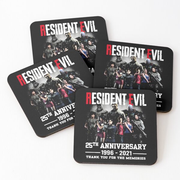 Item preview, "  Official Resident Evil 25th Anniversary 1996 2021 Thank You For The Memories" designed and sold by WilhelmWagner.