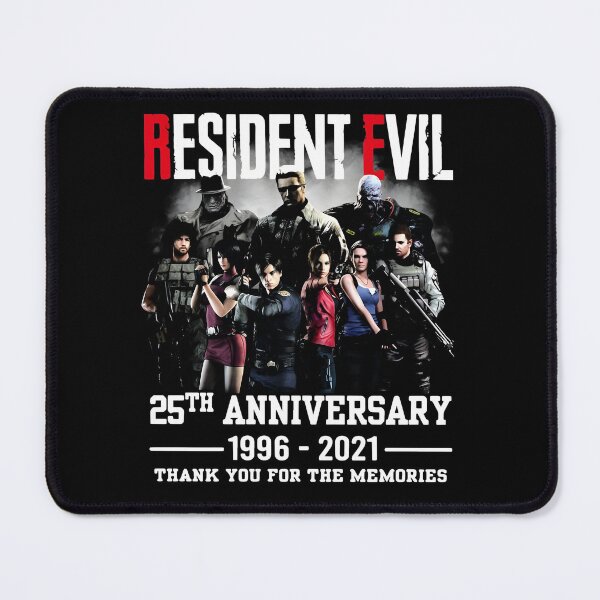 Item preview, "  Official Resident Evil 25th Anniversary 1996 2021 Thank You For The Memories" designed and sold by WilhelmWagner.