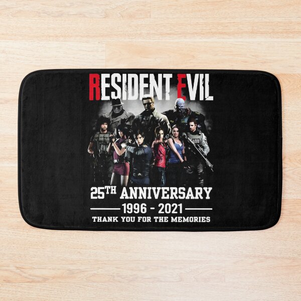 Item preview, "  Official Resident Evil 25th Anniversary 1996 2021 Thank You For The Memories" designed and sold by WilhelmWagner.