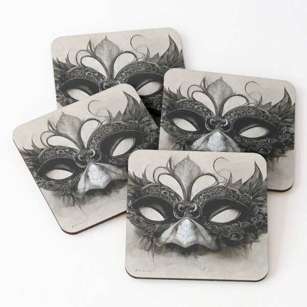 Item preview, Venice Carnival Mask designed and sold by flowinglobe.