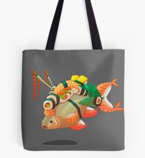 Distressed sushi Tote Bag