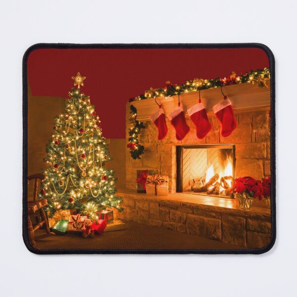 Item preview, Crackling Christmas Fireplace designed and sold by ontological.