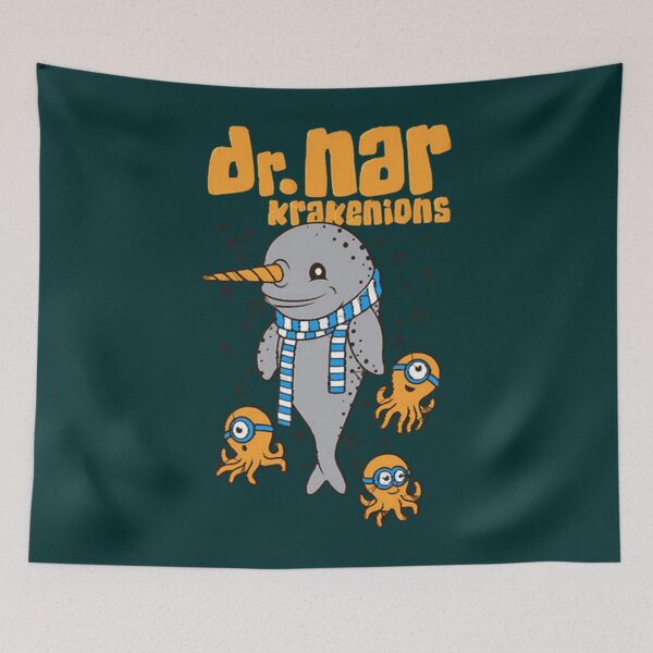 Item preview, Despicable Dr. Nar Krakenions Narwhal Not Dabbing Parody Tee    designed and sold by AraColston123.