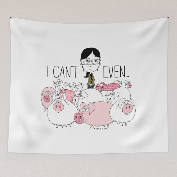 Item preview, I Can_t Even Count The Pigs     designed and sold by AraColston123.