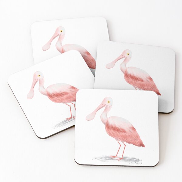 Item preview, Roseate Spoonbill Bird designed and sold by julianamotzko.