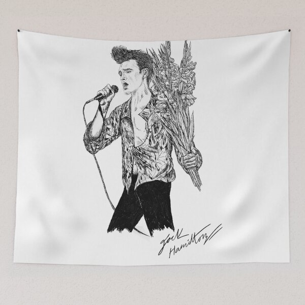 Item preview, Morriss Original Ink Drawing Print designed and sold by HamiltonArt.