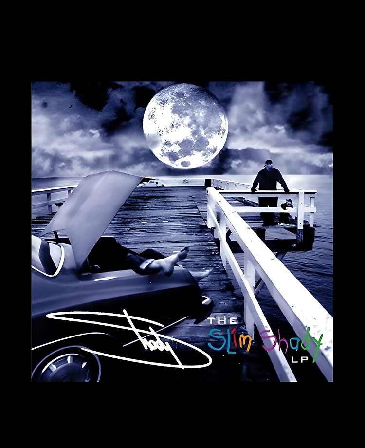 The Slim Shady LP album with moon iPad Case & Skin for Sale by  BettinaBrandl