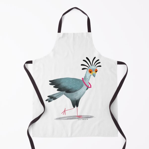 Item preview, Secretary Bird with necklace designed and sold by julianamotzko.