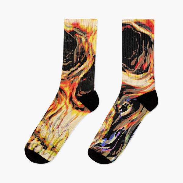 Item preview, FLAMING SKULL designed and sold by BOLLA67.