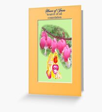 Bleeding Heart Greeting Card