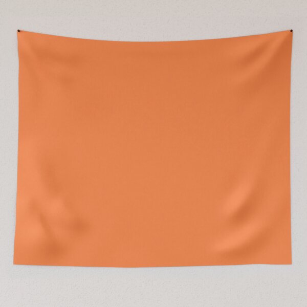 Item preview, PLAIN MANGO TANGO ORANGE-OVER 100 SHADES OF ORANGE ON OZCUSHIONS designed and sold by ozcushions.