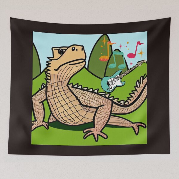 Item preview, BEARDED DRAGON GRUNT designed and sold by starfishstuff.