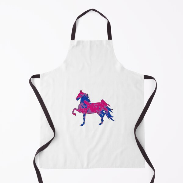 Item preview, Swirly Saddlebred Trotting Pink Purple Blue designed and sold by theaadesigns.