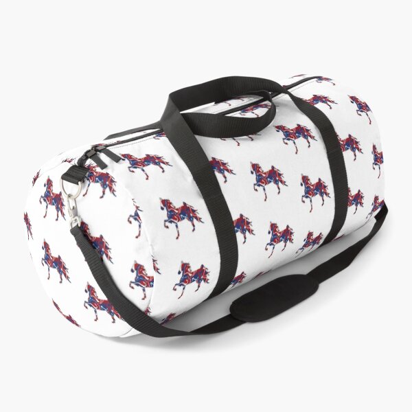 Item preview, Swirly Saddlebred Trotting Red White and Blue designed and sold by theaadesigns.