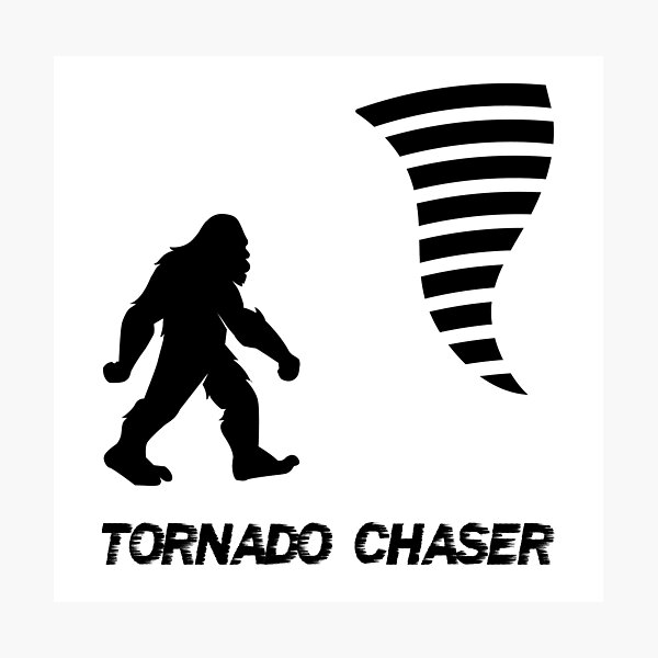 Bigfoot Tornado Chaser 2 Photographic Print
