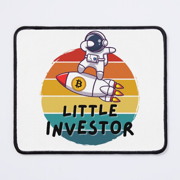 Item preview, Little Astronaut Investor  | Crypto Kid | Kids Bitcoin designed and sold by DevlynnDesigns.