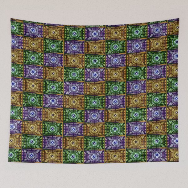 Item preview, Purple, Gold, Green Stamps  designed and sold by Gravityx9.
