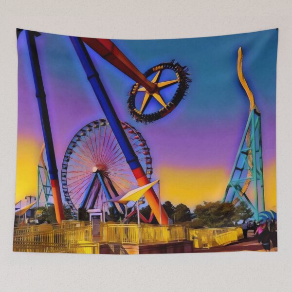 Item preview, Radical Rides (Cedar Point) designed and sold by Sarah Kurdila.