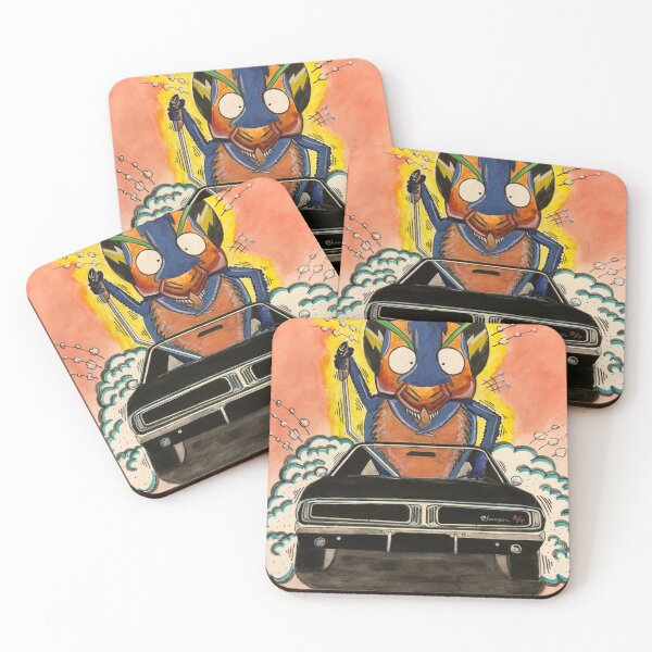 Item preview, Scary monster insect getting it on designed and sold by Ronald Mastrogiovanni.