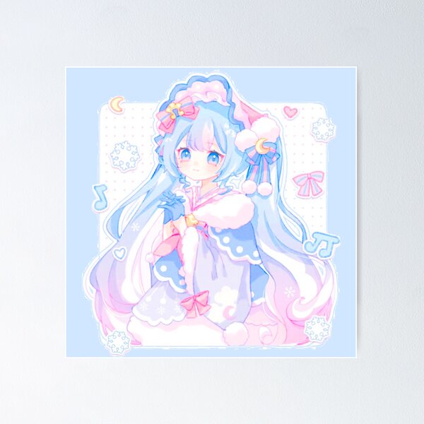 Item preview, Pastel Snow Hatsune Miku designed and sold by ChronicIronic.