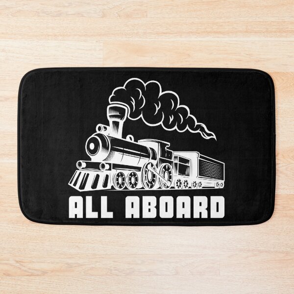 Item preview, All Aboard Vintage Retro Steam Train Squad Crew Matching Costume designed and sold by 27th-Tee.