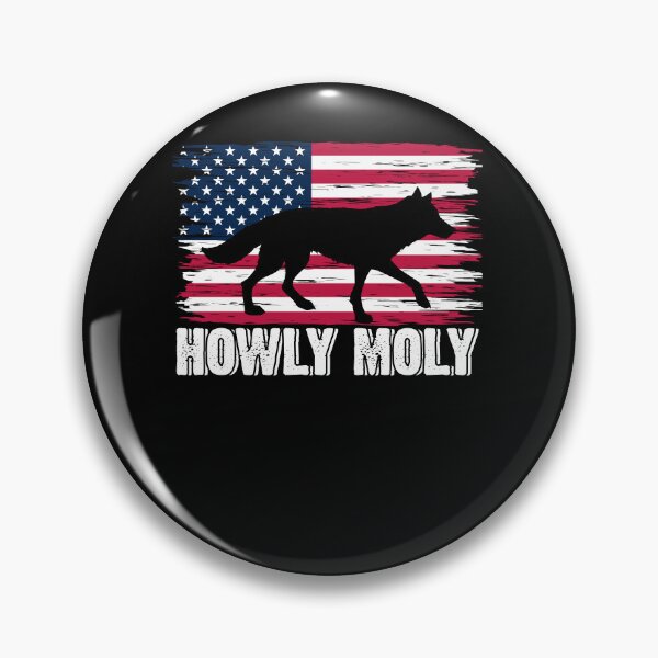 Item preview, Howly Moly American USA Flag Hunt Howling Coyote Hunter designed and sold by Tomsens.