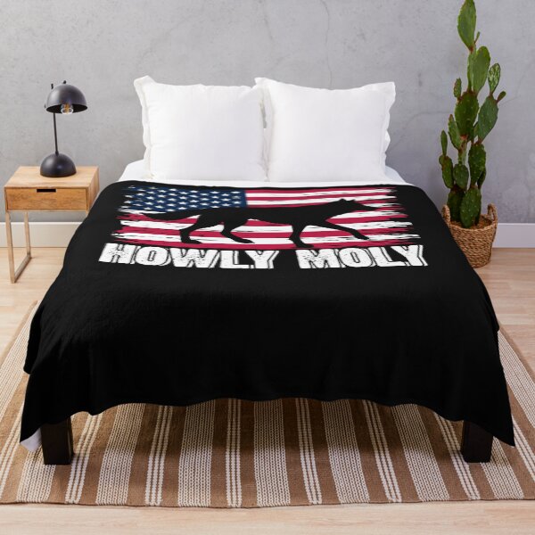 Item preview, Howly Moly American USA Flag Hunt Howling Coyote Hunter designed and sold by Tomsens.