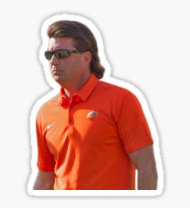 Mike Gundy Mullet Sticker