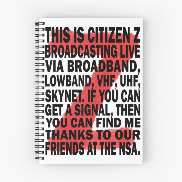 Item preview, Z Nation: Citizen Z Speech designed and sold by tempestaurora.