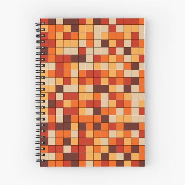 Item preview, No.88 Diseño de azulejos de mosaico naranja designed and sold by MiniFlakey.