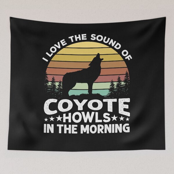 Item preview, I Love The Sound Of Coyote Howls In The Morning Yote Hunter designed and sold by Tomsens.