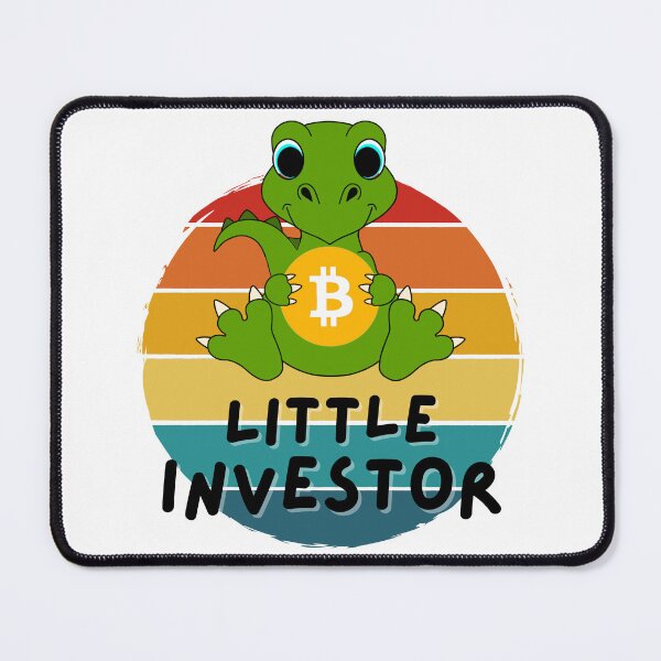 Item preview, Little Dino Investor  | Crypto Kid | Kids Bitcoin  designed and sold by DevlynnDesigns.