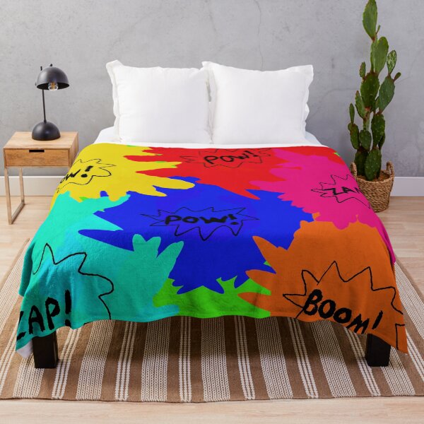 Item preview, Cartoon POW! Color Splotches designed and sold by ColourTrips.