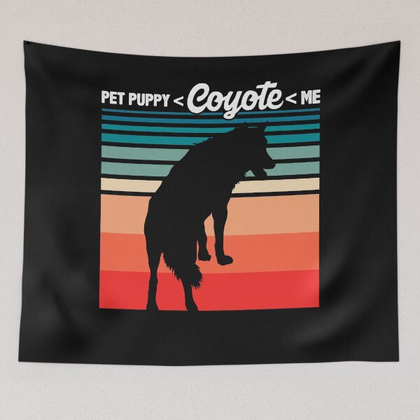 Item preview, Pet Puppy Coyote Me Hunt Howling Animal Coyote Hunter designed and sold by Tomsens.