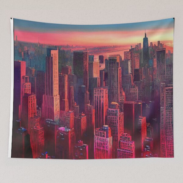 Item preview, Sunset City designed and sold by RandWall.
