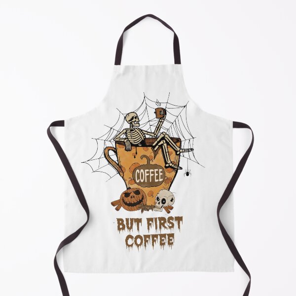 Item preview, Skeleton Dead Inside But First Coffee   designed and sold by joseech.
