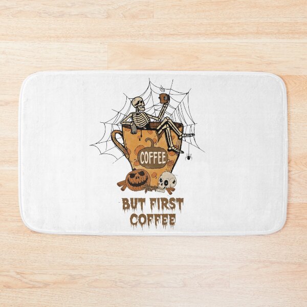 Item preview, Skeleton Dead Inside But First Coffee   designed and sold by joseech.