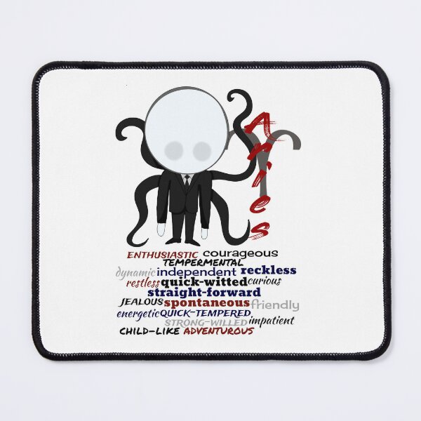 Item preview, Zodiac Aries Horror Monster- funny, cute, march, april, zodiac, sign, horoscope, creepypasta, horror, thriller, traits, tentacles, aries, scary, killers, fiction designed and sold by Bruh-llc.
