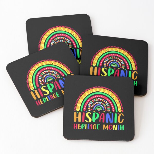 Item preview, National Hispanic Heritage Month Rainbow All Countries Flags designed and sold by Theodorefletche.