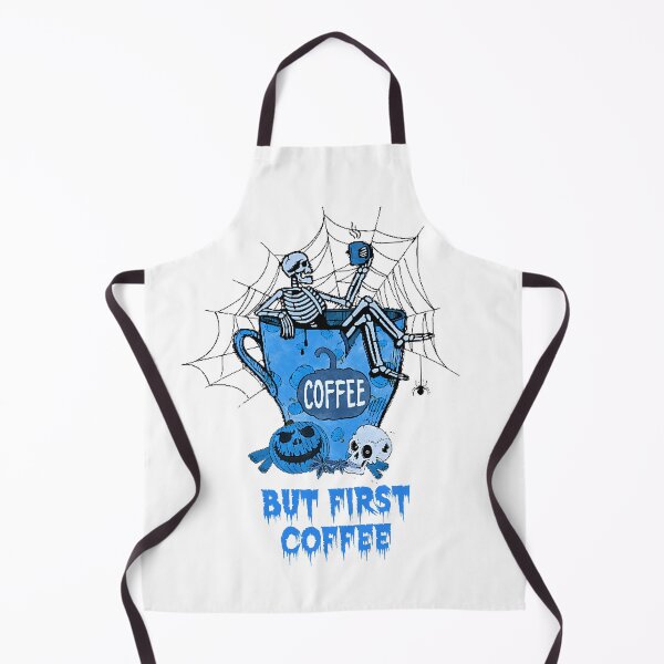 Item preview, Dead Inside Skeleton But First Coffee  designed and sold by joseech.