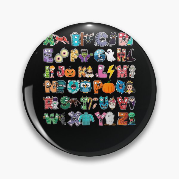 Item preview, ABCs Learning Kindergarten Teacher Halloween Kids Alphabet designed and sold by Theodorefletche.