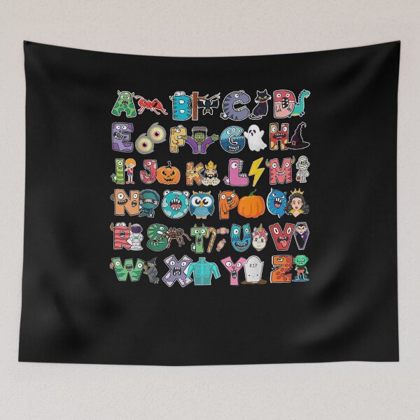 Item preview, ABCs Learning Kindergarten Teacher Halloween Kids Alphabet designed and sold by Theodorefletche.