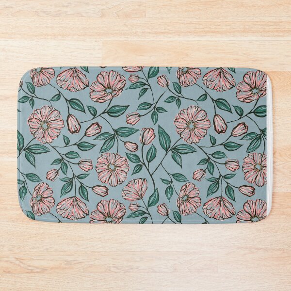 Item preview, Blotchy Bloom - Blue Pink designed and sold by Artbyannieyang.