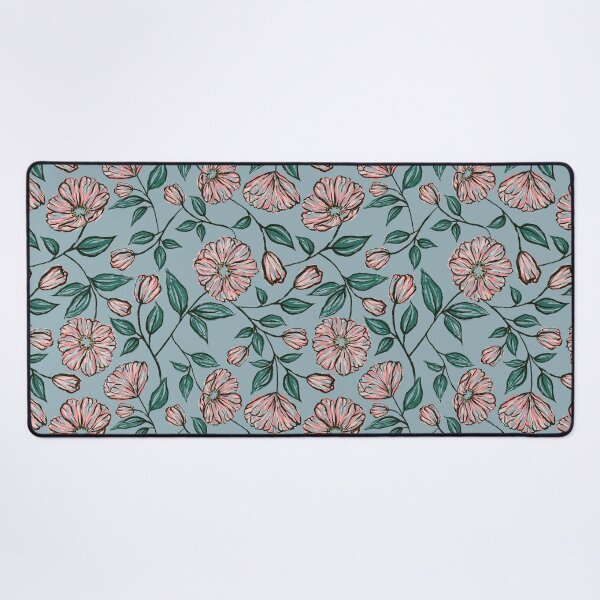 Item preview, Blotchy Bloom - Blue Pink designed and sold by Artbyannieyang.
