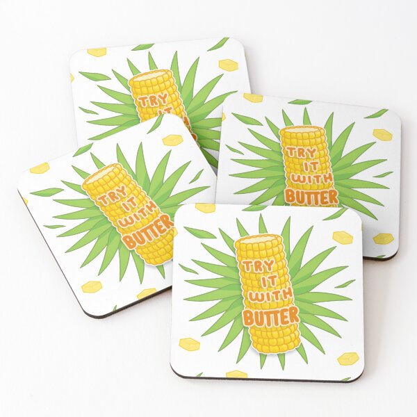Item preview, It's Corn! Try it with butter! designed and sold by Declan Maybury.