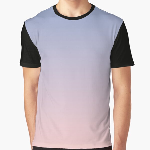 Ombre | Gradient Colors | Serenity and Rose Quartz | Color Trends | Fashion Colors | Graphic T-Shirt