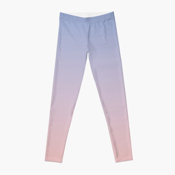 Ombre | Gradient Colors | Serenity and Rose Quartz | Color Trends | Fashion Colors | Leggings